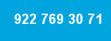922 769 30 71 922 769 30 71